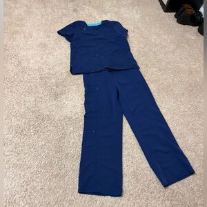 Scrubstar Women's Navy Scrub Set